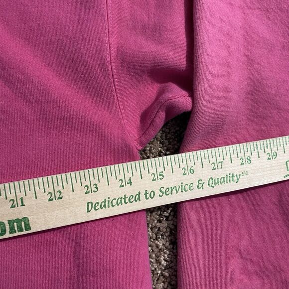 Vintage 90s Travel Graphic Crewneck Sweatshirt Pull Over Women’s 2X Pink - Picture 7 of 8